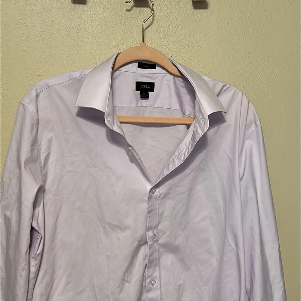 J. Crew slim Lavender Dress Shirt